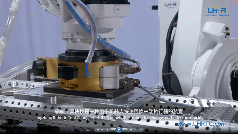 工业机器人使用快换盘的优势和作用
